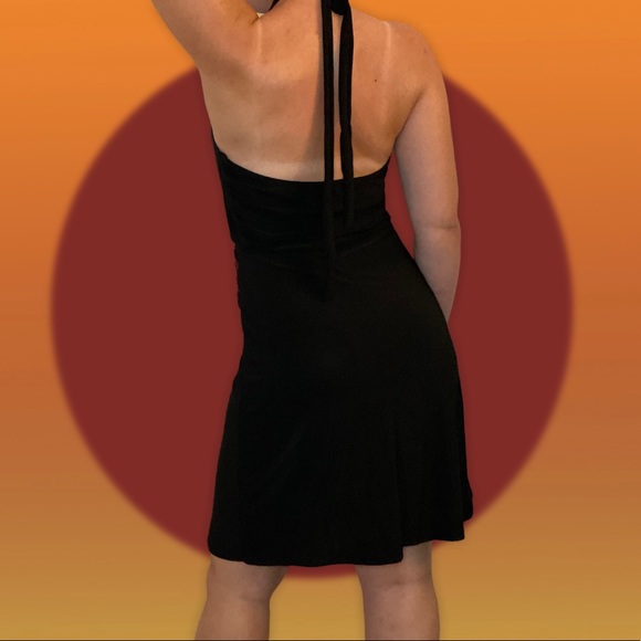 Blu:m High Neck Backless Sequin Dress, Festive & Elegant - Picture 5 of 11